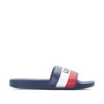 lifesta levis blue slides tricolor