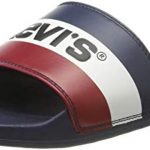 lifesta levis blue slides tricolor