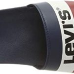 lifesta levis blue slides tricolor