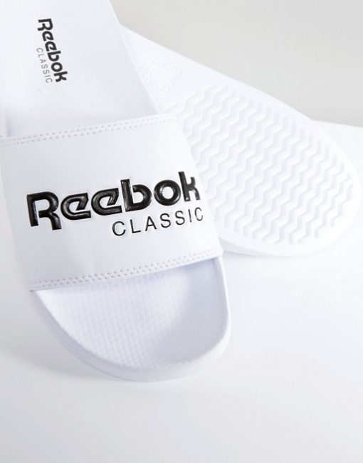 lifesta reebok classic slide white3