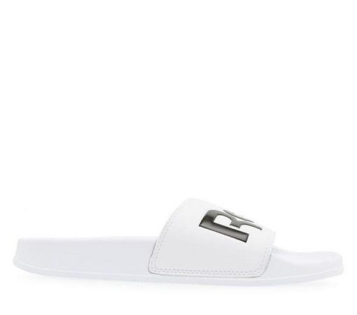 lifesta reebok slides white