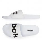 lifesta reebok slides white