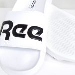 lifesta reebok slides white