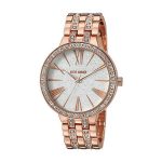 lifesta steve madden watch rose gold