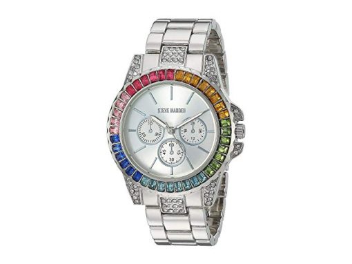 lifesta steve madden watch smw176 rainbow