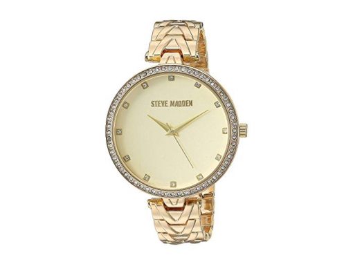 lifesta steve madden watch smw180 gold