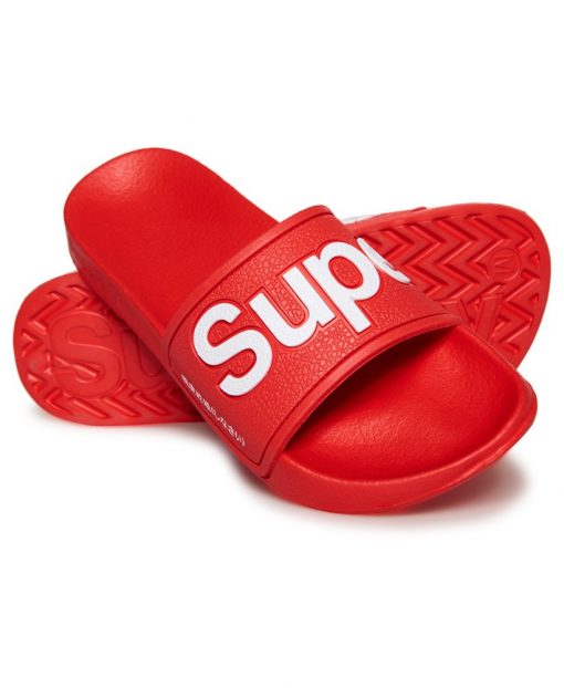 lifesta superdry slide red