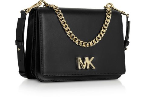 michael kors mott leather crossbody black – lifesta2